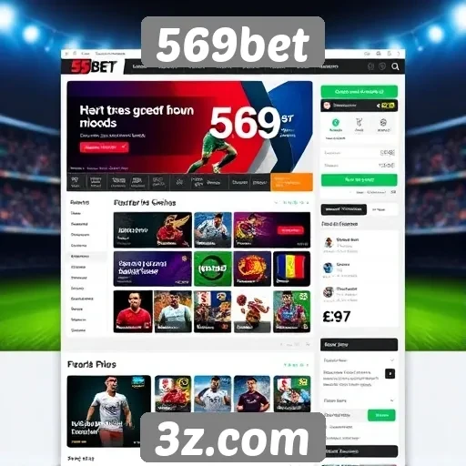Interface de usuário do site 569bet avaliada por especialistas