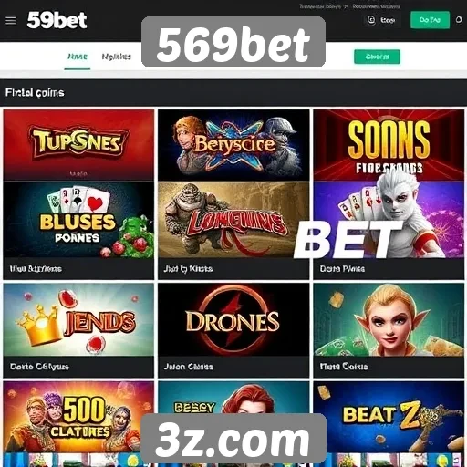 Explorando a variedade de jogos disponíveis no 569bet